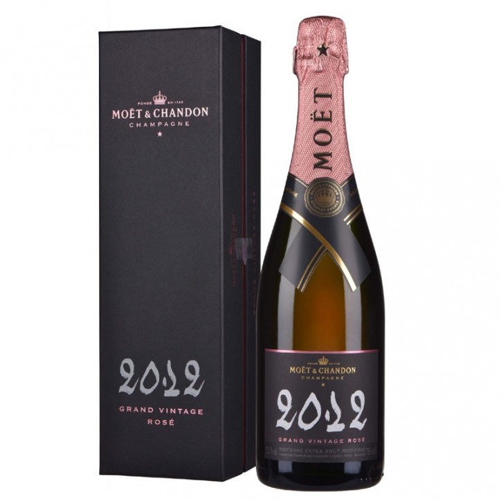 Champagne Moet & Chandon Grand Vintage Rosé 2012 cl75