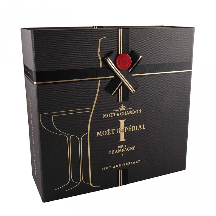 Champagne Moet & Chandon Moet Imperial I 150th Anniversary Limited Edition Champagne Moet & Chandon Moet Imperial I 150th Anniversary Limited Edition