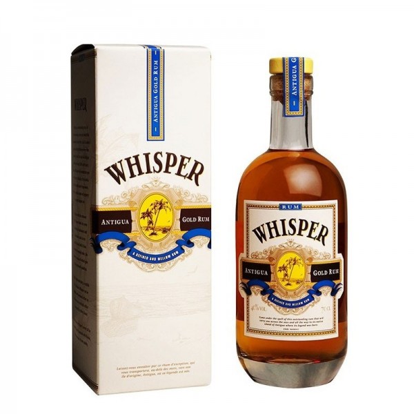 Rum Whisper Antigua Gold Rum cl70