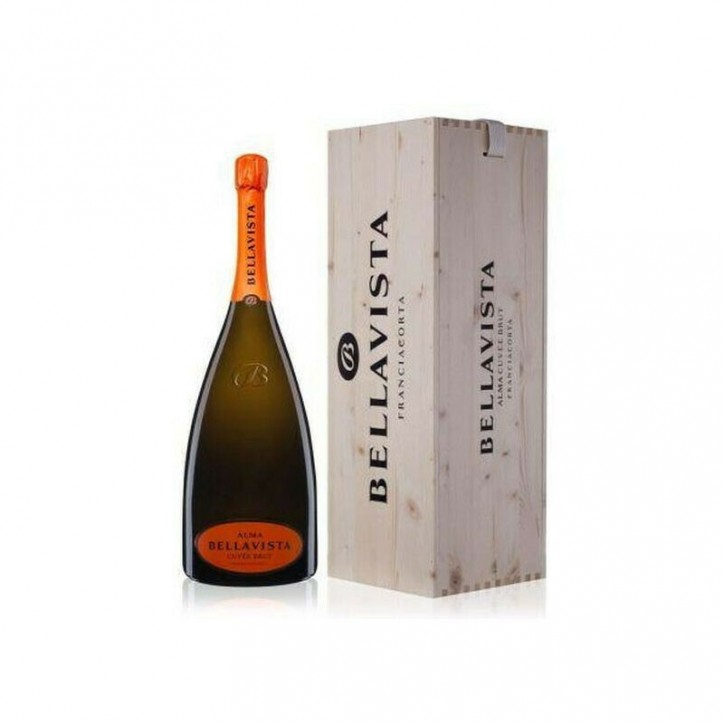 Franciacorta Bellavista Alma Gran Cuvèe Brut 6 Litri In Legno Franciacorta Bellavista Alma Gran Cuvèe Brut 6 Litri In Legno
